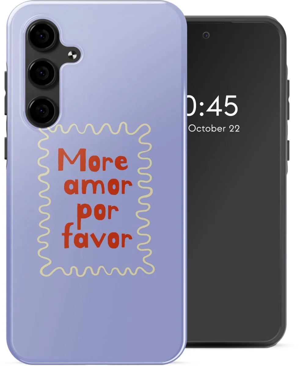 Selencia Hoesje Samsung Galaxy S24 FE More Amor