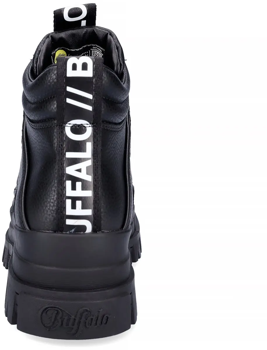 Buffalo Aspha NC Mid Dames Hoge Sneakers - Zwart - afbeelding 6 van 6