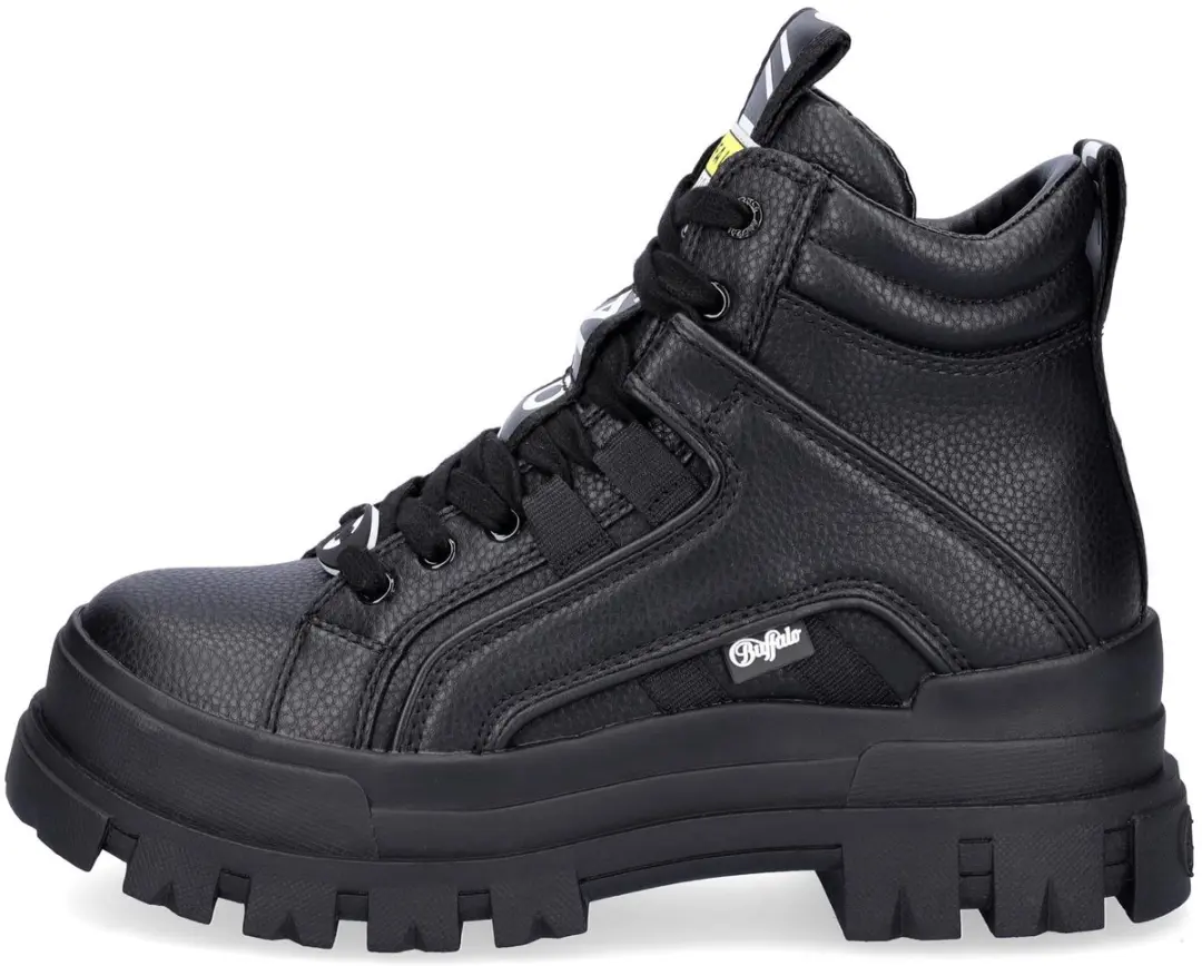 Buffalo Aspha NC Mid Dames Hoge Sneakers - Zwart - afbeelding 3 van 6