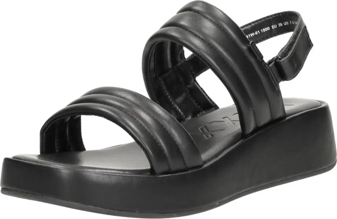 Mexx Noë Sandalen Plat - Zwart - Maat 40 - afbeelding 3 van 6