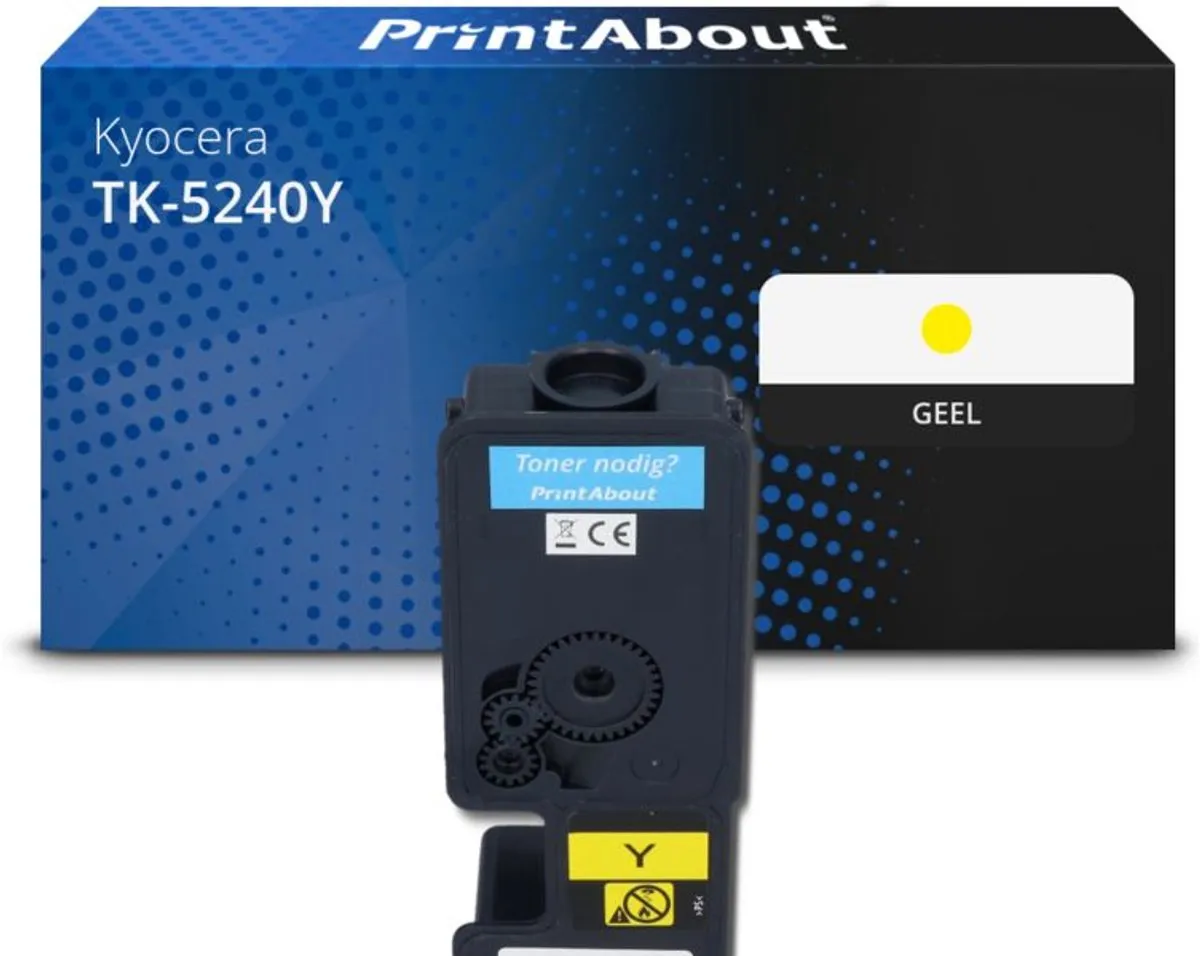 PrintAbout Kyocera TK-5240Y-PA Toner Geel