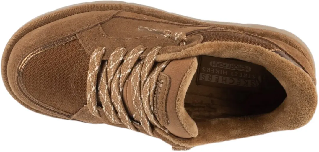 Skechers Keepsakes Cozy-Street Hiker EZ Sneakers - Bruin - afbeelding 3 van 5