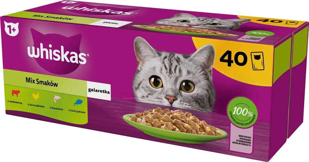 Whiskas Mix Smaken Gelei Kattenvoer