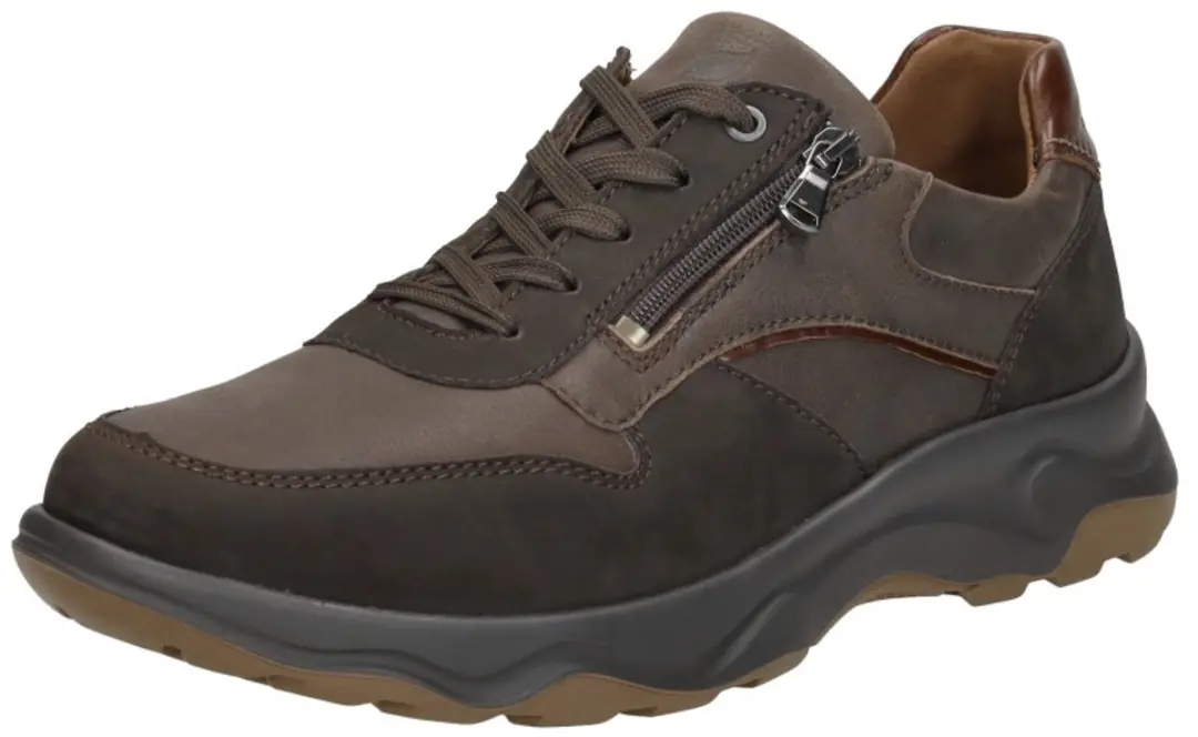 Waldläufer H-Max Veterschoenen Laag - Donkerbruin - Maat 46 - afbeelding 3 van 6