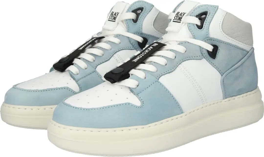 Blackstone XL28 Sneakers - White Light Blue - Maat 39 - afbeelding 4 van 6