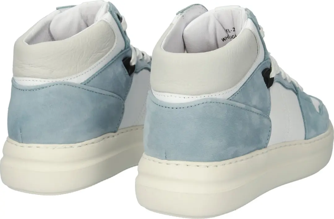 Blackstone XL28 Sneakers - White Light Blue - Maat 39 - afbeelding 3 van 6