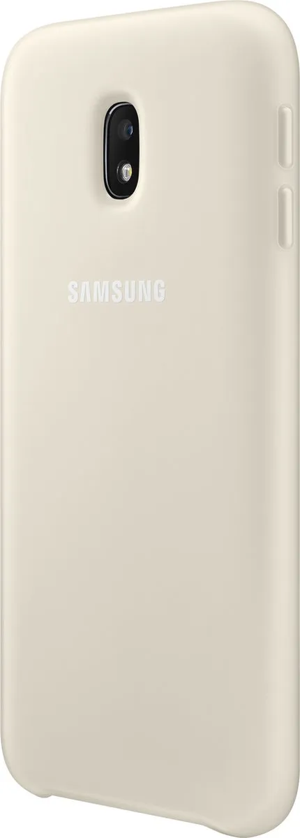 Samsung Galaxy J3 2017 Dual Layer Hoes - Goud