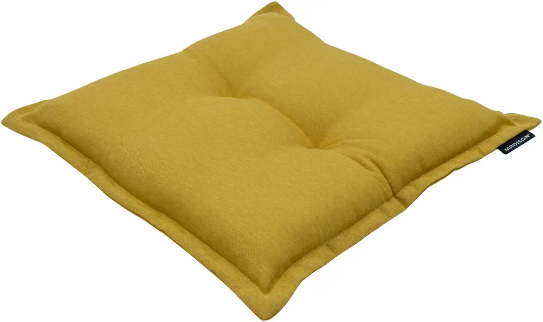 Madison Panama Zitkussen 50x50cm - Mosterd - afbeelding 2 van 3