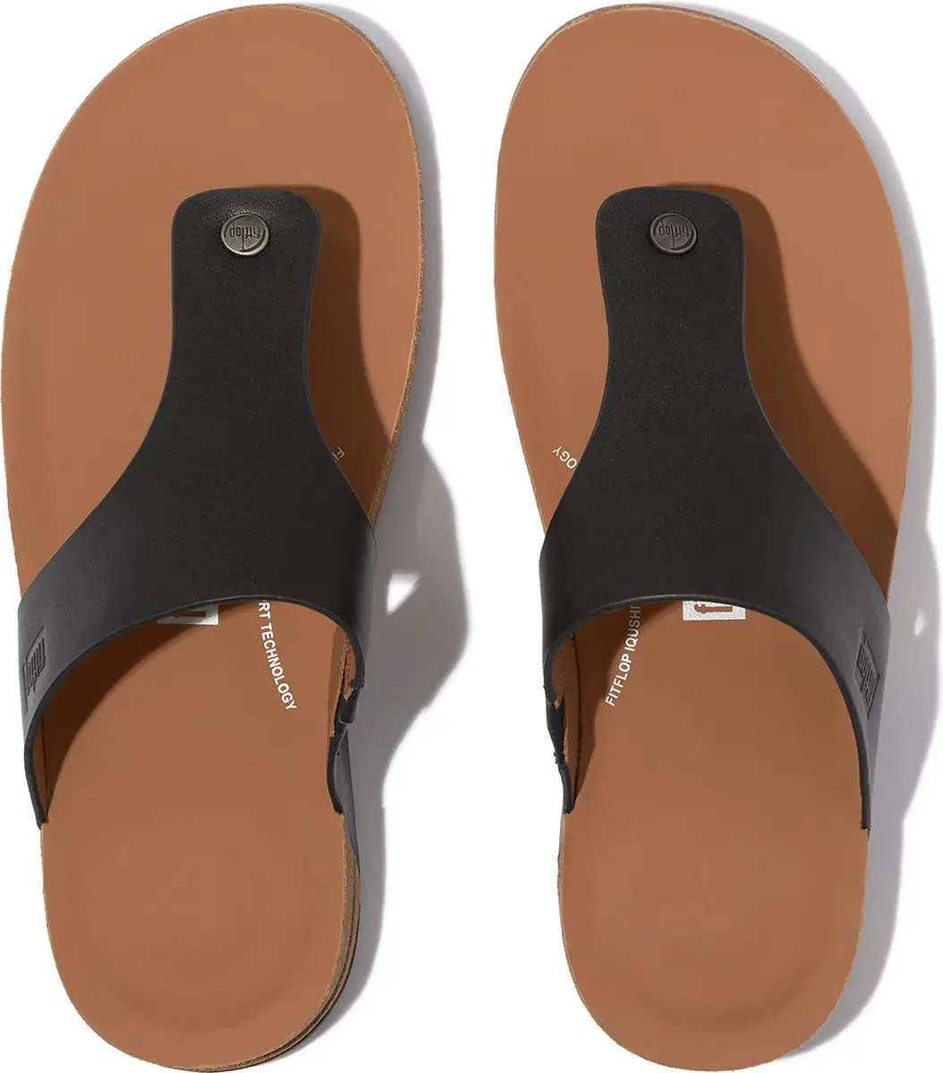 FitFlop Iqushion Herensandaal - Zwart 45 - afbeelding 2 van 4