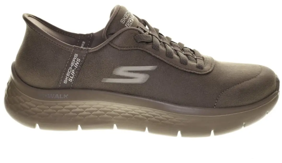 Skechers Instapper Hands-Free Slip-Ins Go Walk Flez Mali 124837/BRN Bruin Machin