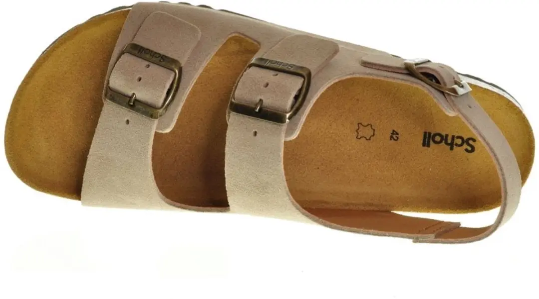Scholl Henri Sandalen Beige - Maat 43 - afbeelding 4 van 5
