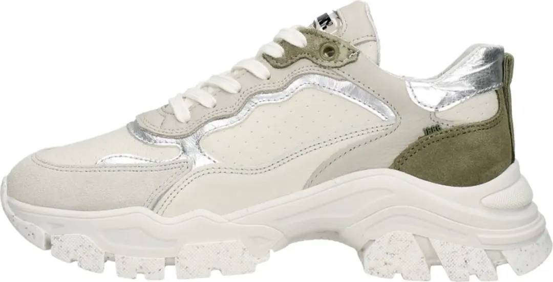 Bronx Tayke-Over Veterschoenen Laag - gebroken wit - Maat 37 - afbeelding 3 van 6