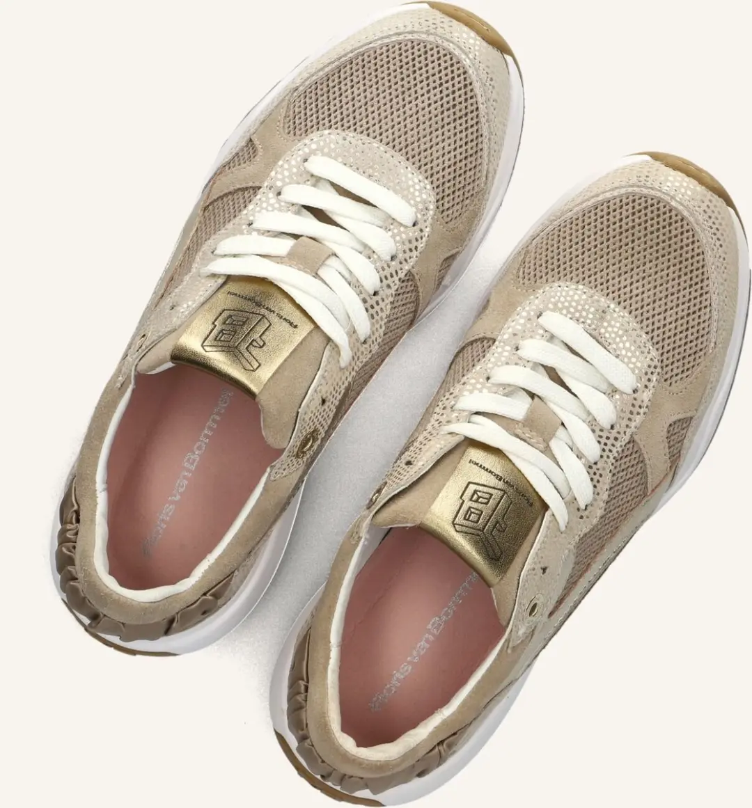Floris van Bommel SFW-10156 Suvi Sneakers - Beige - afbeelding 5 van 6