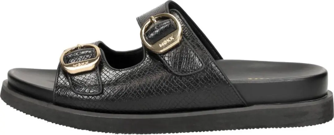 Mexx Nirken Slippers - Dames - Zwart - Maat 39 - afbeelding 3 van 6