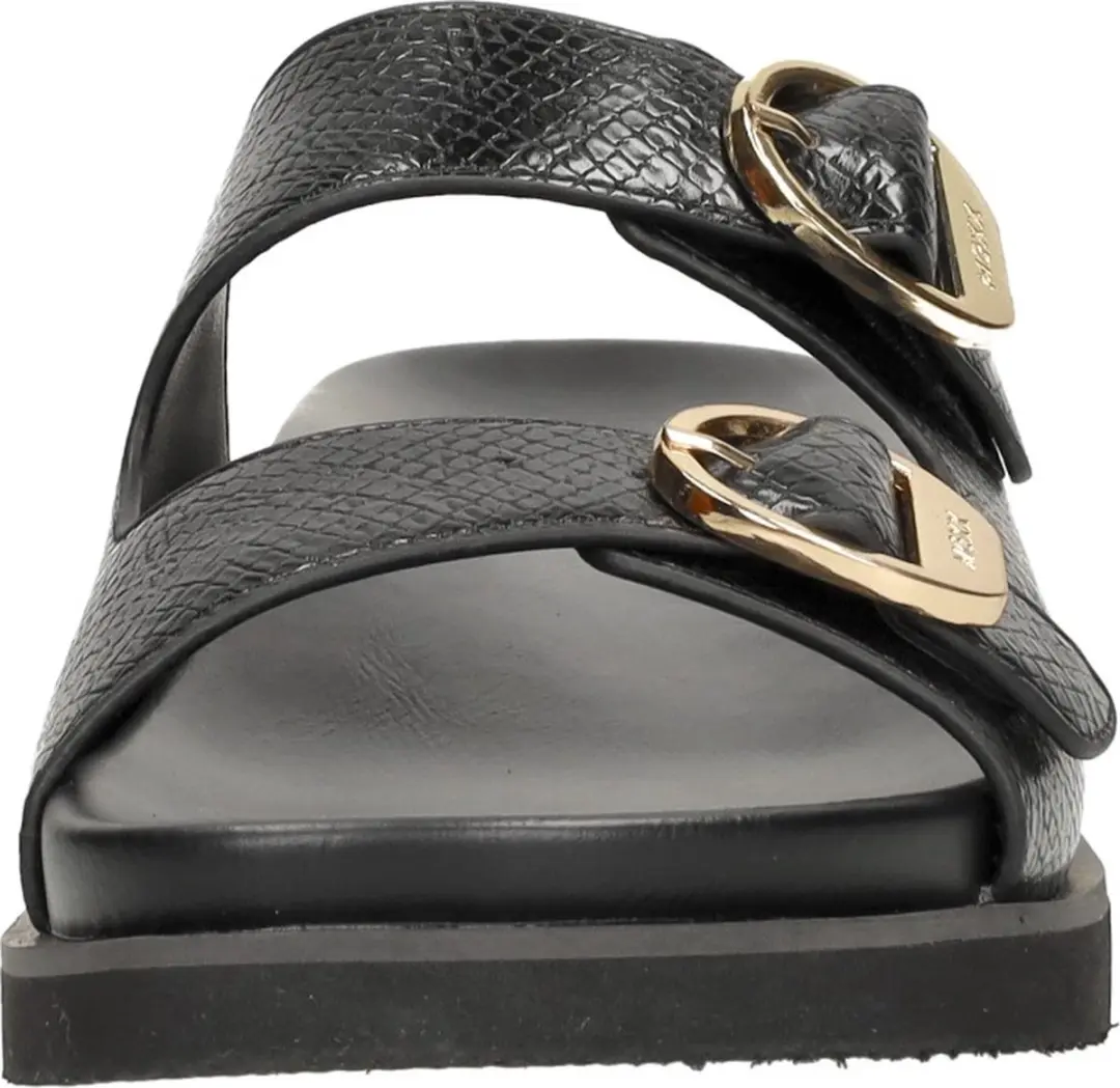Mexx Nirken Slippers - Dames - Zwart - Maat 39 - afbeelding 6 van 6