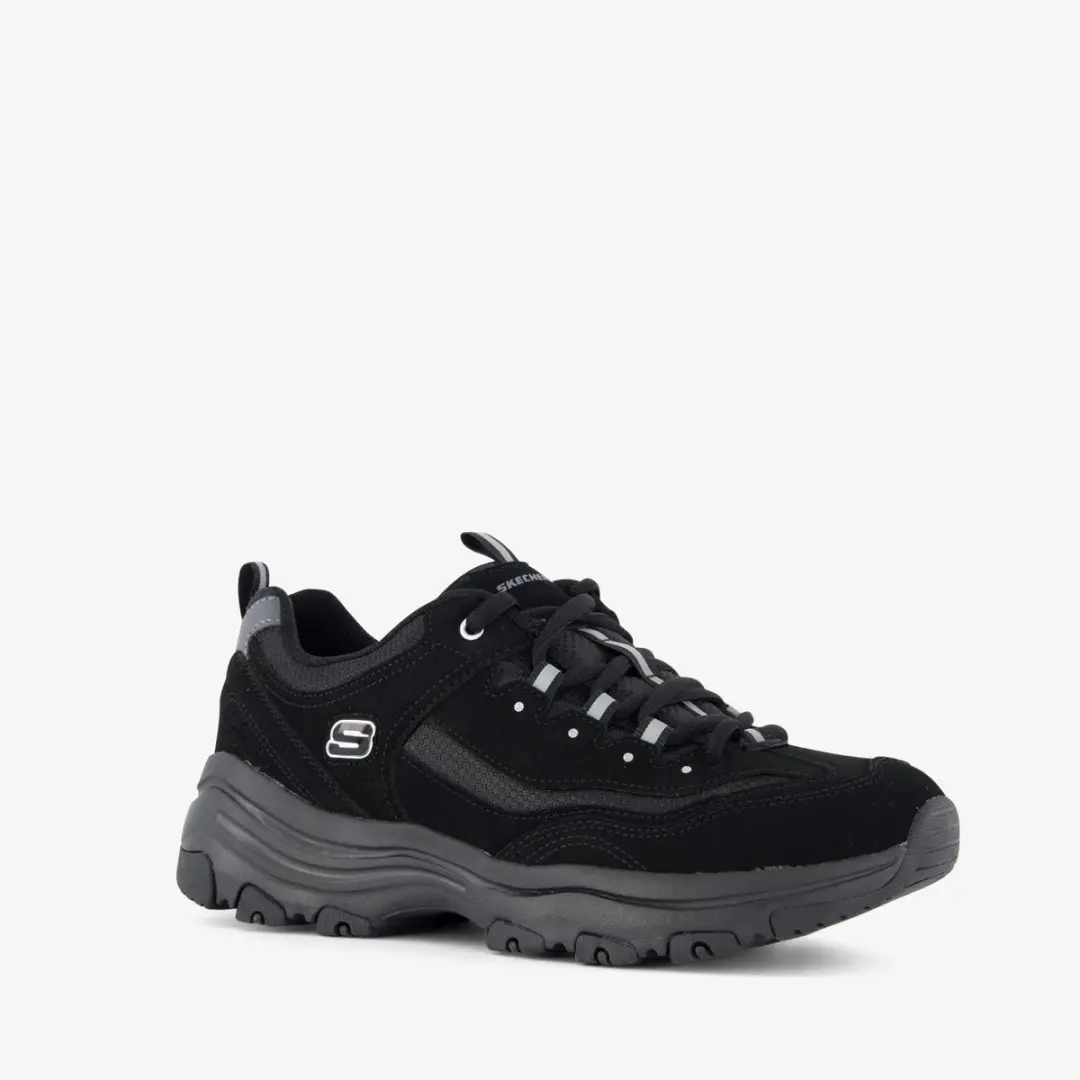 Skechers I-Conik dames sneakers zwart