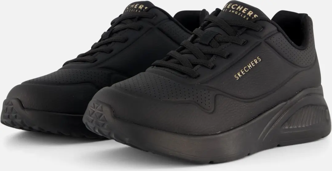 Skechers Uno Lite Sneakers zwart Synthetisch