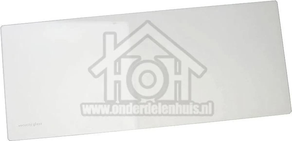 Electrolux Glasplaat Groentelade 2249064102 - Transparant