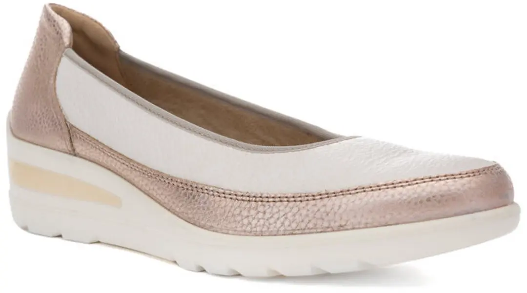 Ara Zürich 2.0 Ballerina's 37.5 - Wit/beige - afbeelding 2 van 6