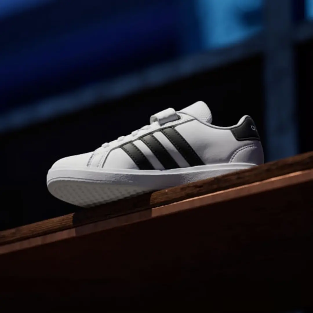 Adidas Grand Court 2.0 Schoenen Wit 33.5 - afbeelding 2 van 6
