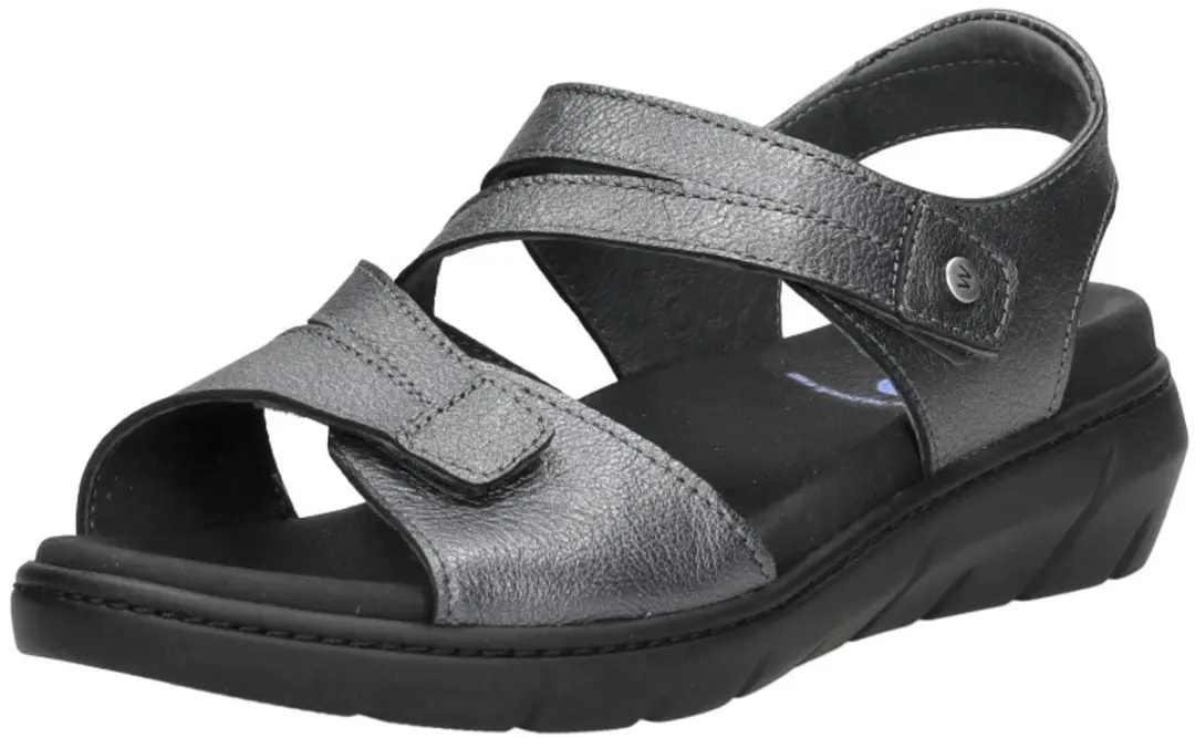 Wolky Ikaria Sandalen Plat - donkergrijs - Maat 38 - afbeelding 3 van 6