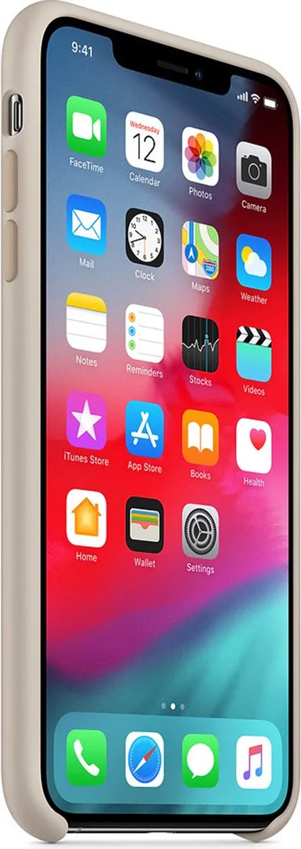 Apple iPhone Xs Max Siliconen Hoesje MRWJ2ZM/A - Grijs