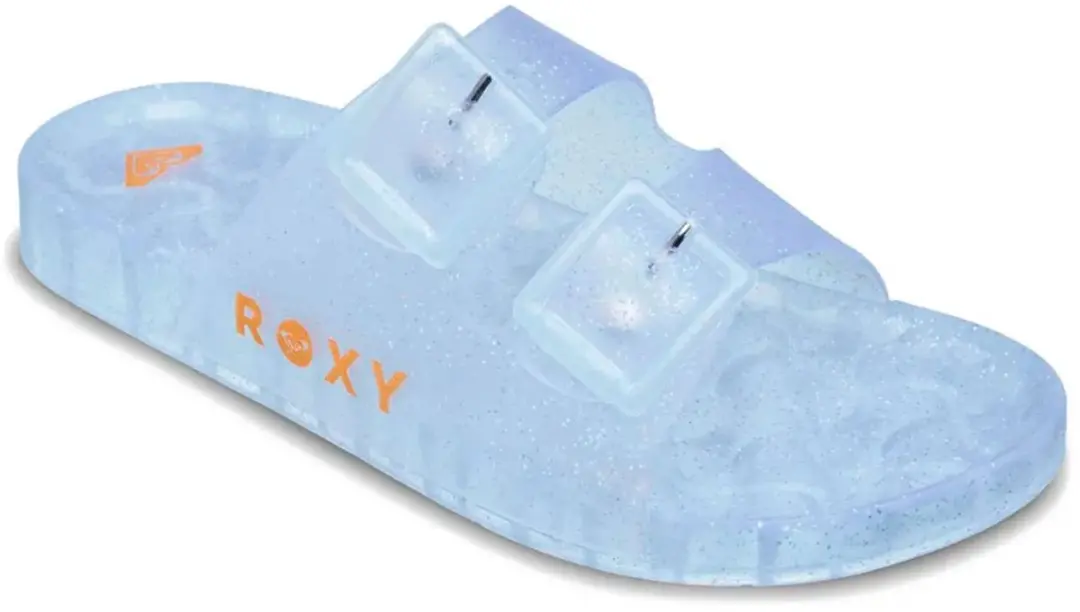 Roxy Kattie Glitter Slippers - Blauw EU 38 - afbeelding 2 van 4