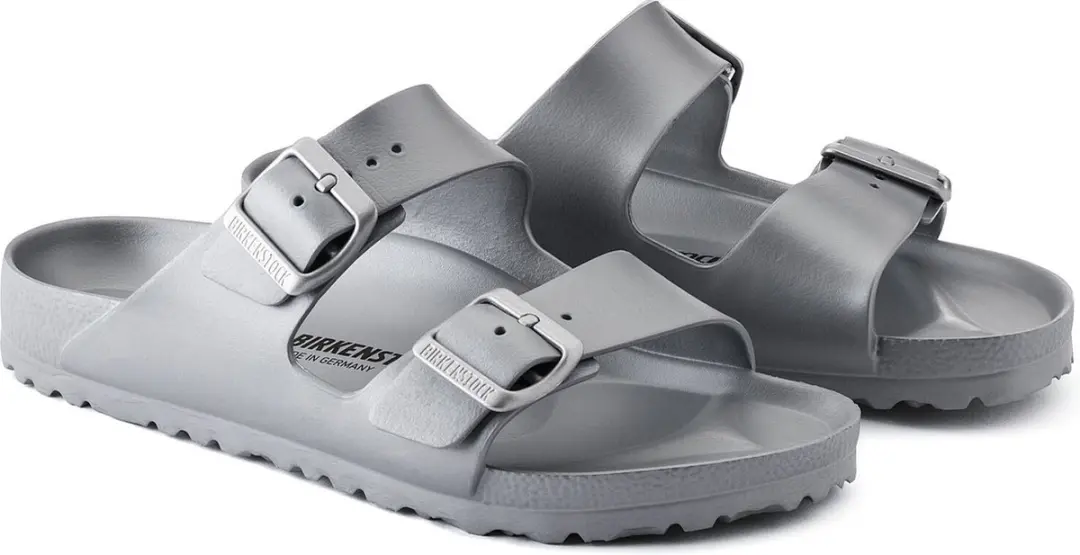 Birkenstock Arizona Slides Metallic Silver - afbeelding 5 van 6