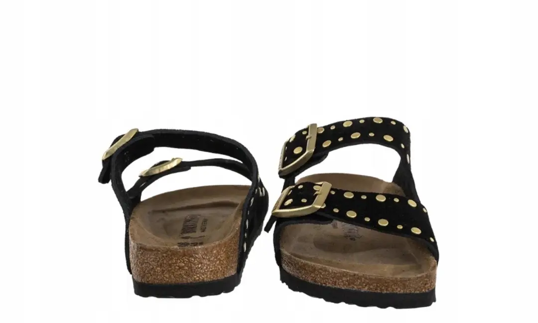 Birkenstock Arizona Rivet Slipper - Zwart - afbeelding 2 van 5