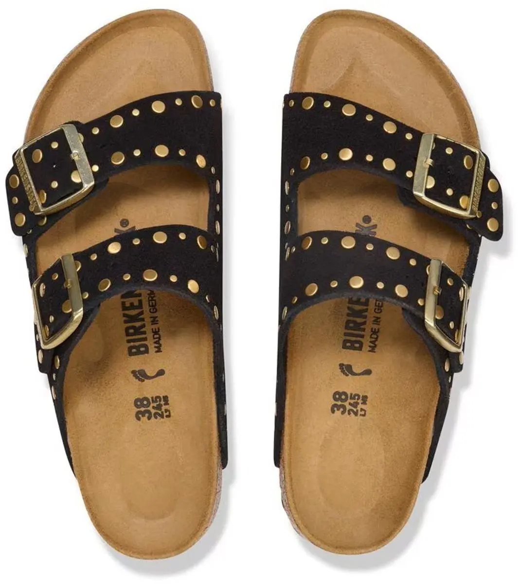 Birkenstock Arizona Rivet Slipper - Zwart - afbeelding 5 van 5