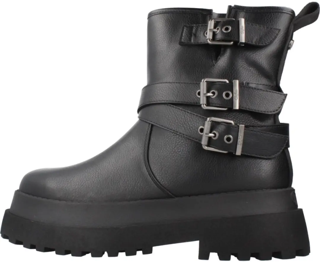 Buffalo Pluto Farmer Biker Laars - Zwart - afbeelding 3 van 6