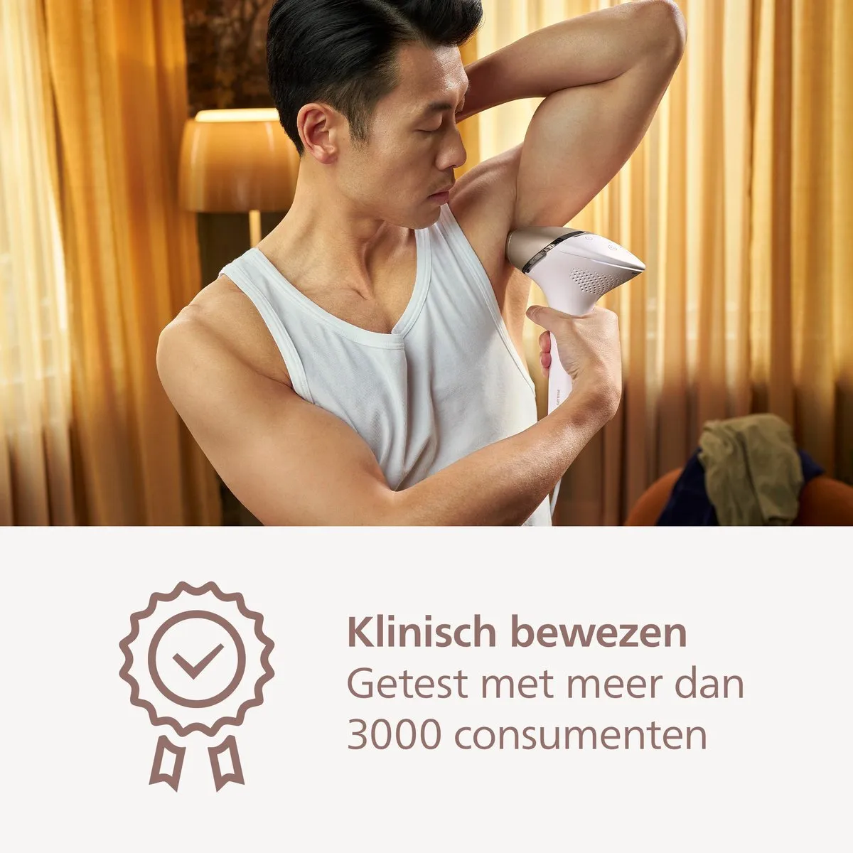 Philips Lumea Prestige 8000 BRI947/00 IPL Ontharingsapparaat - 450.000 Flitsen - Wit - afbeelding 6 van 6