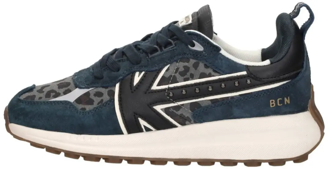 Kaotiko Detroit Glam Sneakers - Blauw 37 - afbeelding 2 van 6