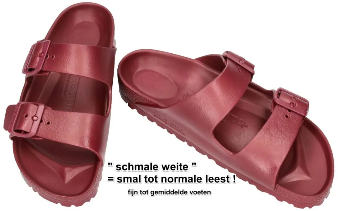 Birkenstock Arizona EVA Slides 37 - Bordeaux - afbeelding 2 van 3