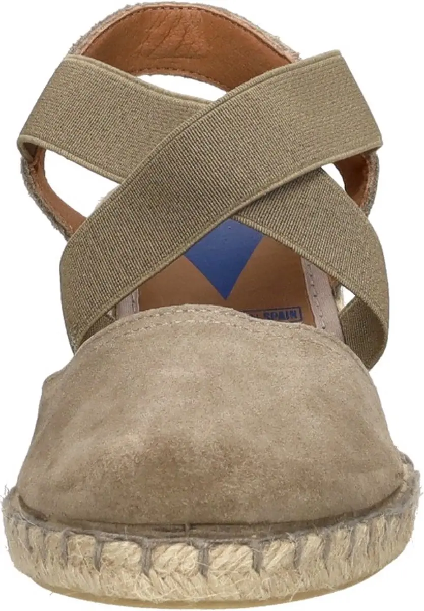 Verbenas Mila Sandalen Touwzool - Taupe - Maat 37 - afbeelding 6 van 6