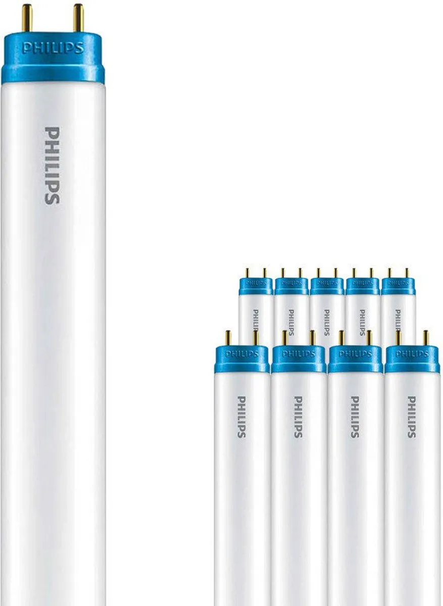 Philips LED CorePro T8 Voordeelpak 10 Stuks - 20W 2200lm Koel Wit 150cm