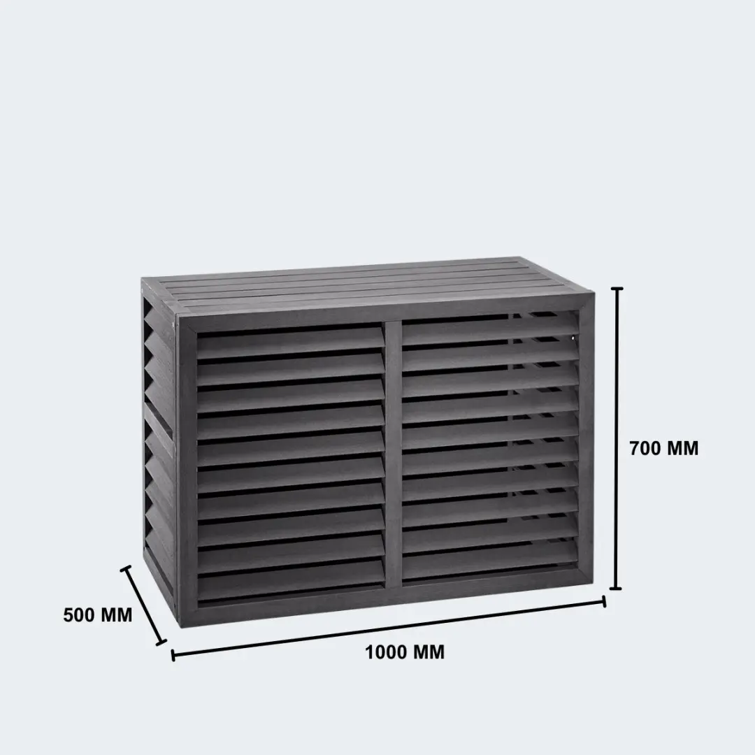 Evolar WPC Airco Omkasting Small Charcoal Grey - afbeelding 5 van 6