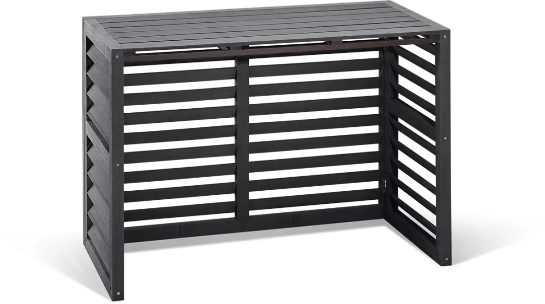 Evolar WPC Airco Omkasting Small Charcoal Grey - afbeelding 2 van 6