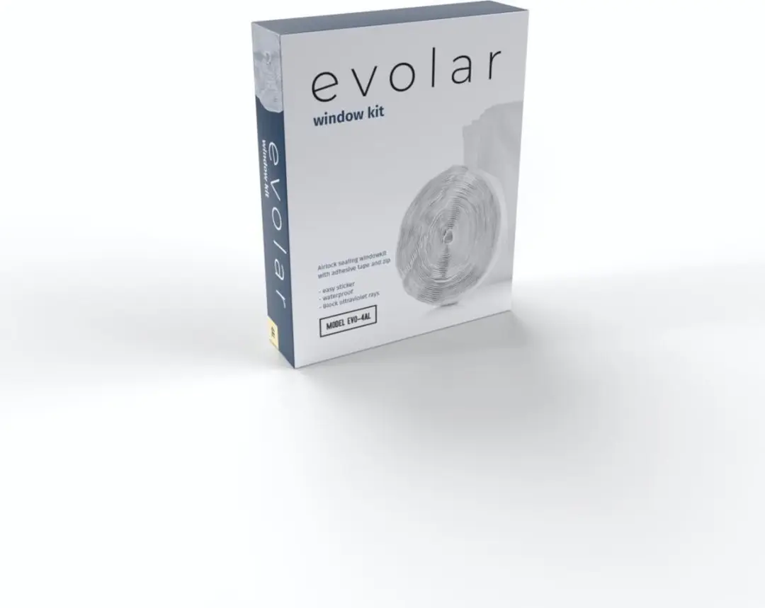 Evolar EVO-4AL Raamafdichtingskit - 400cm - Wit - afbeelding 2 van 4