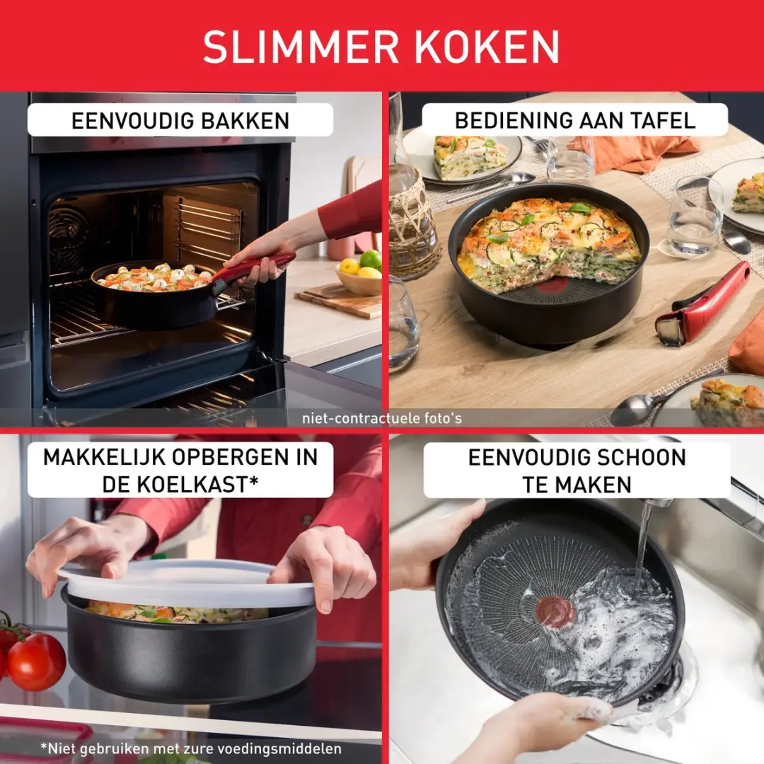 Tefal Ingenio So'Light Pannenset L7239003 - 3-delig - afbeelding 5 van 6