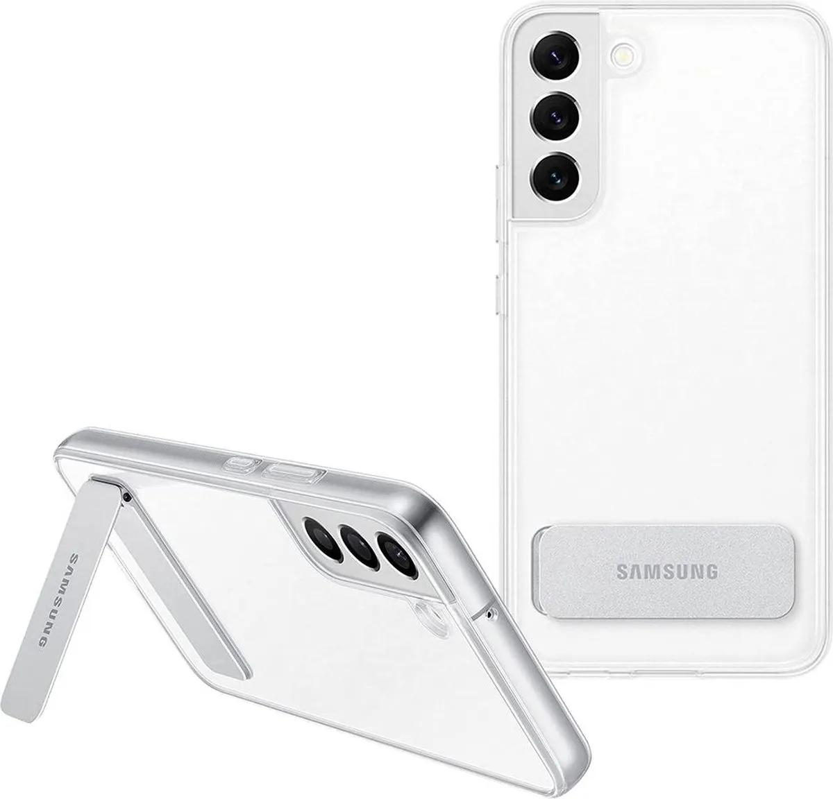 Samsung Clear Standing Hoesje S22+ - Transparant EF-JS906CTEGWW