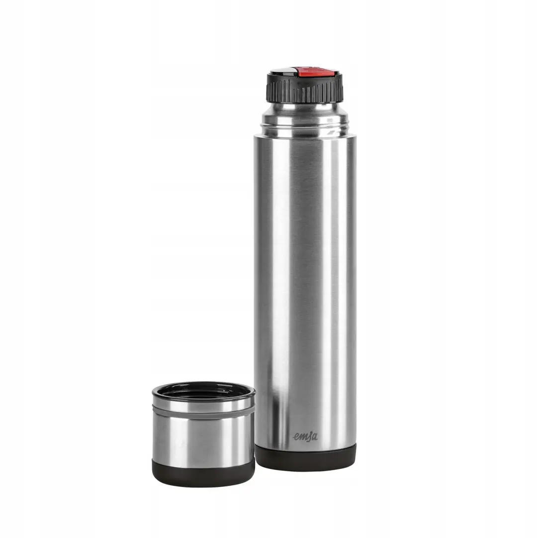 Emsa Mobility Safe Loc Pro Thermos 0,75L - Zwart/Grijs - afbeelding 2 van 5