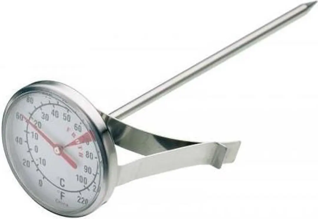 KitchenCraft RVS melk / melkschuim thermometer