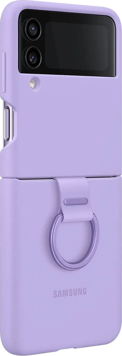 Samsung Cover met Ring Galaxy Z Flip4 Bora Purple EF-PF721TVEGWW