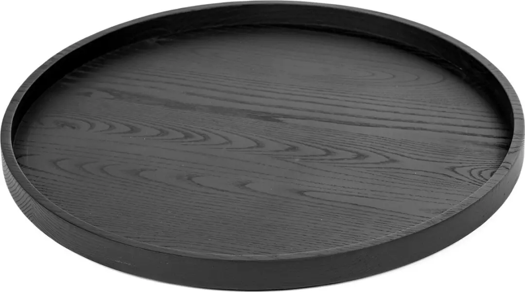 Serax Vincent Van Duysen Passe-Partout houten tray rond dienblad D35cm