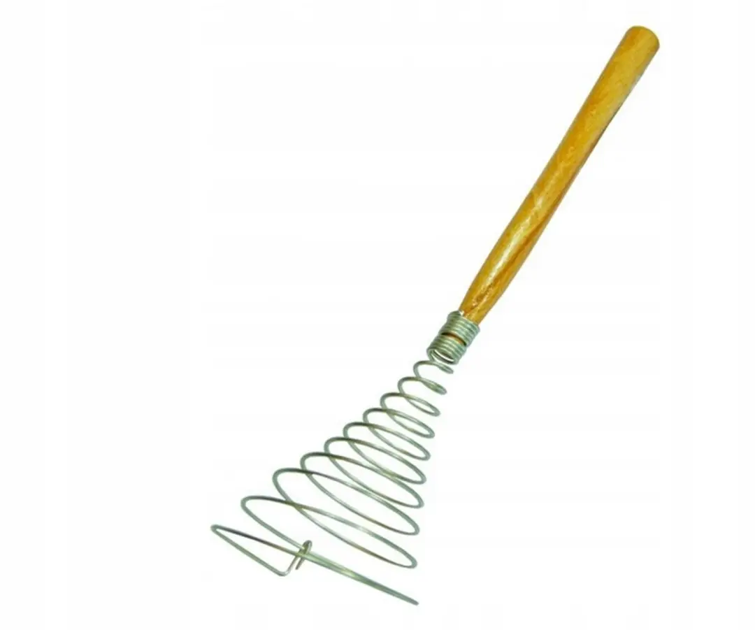 Fackelmann Spiraal Garde 30cm met Houten Handvat