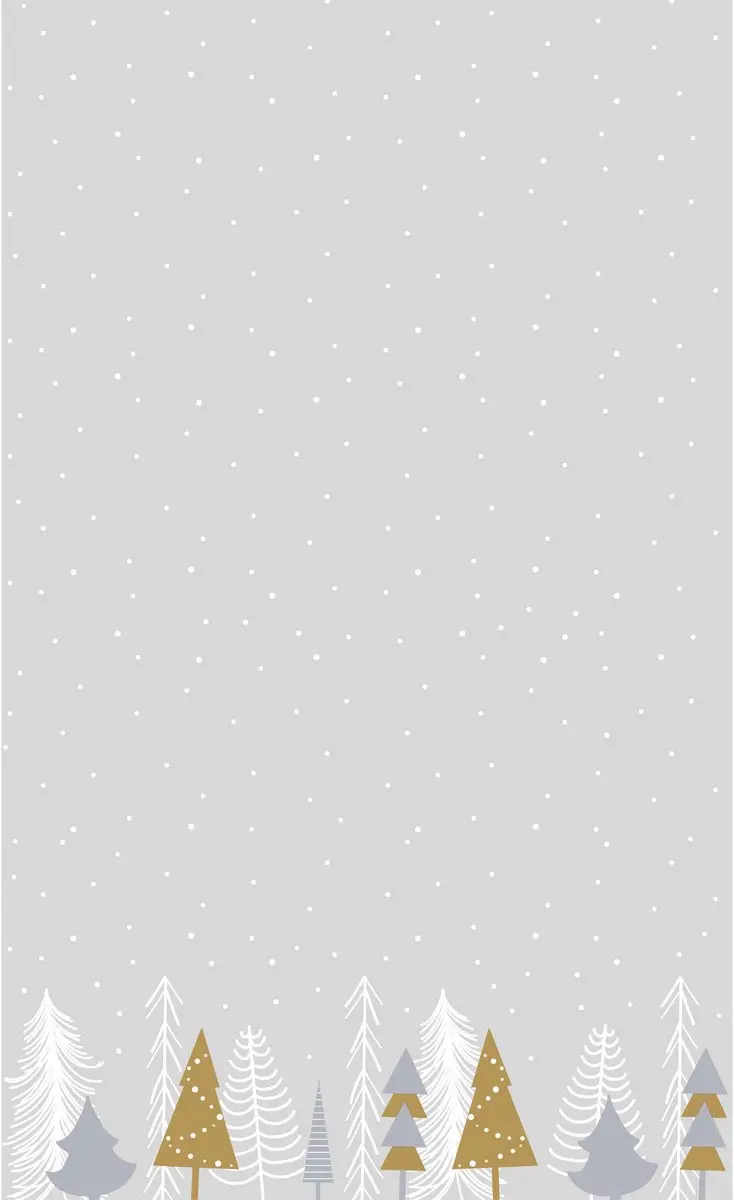 Duni Winter Trees Tafelkleed 138x220cm