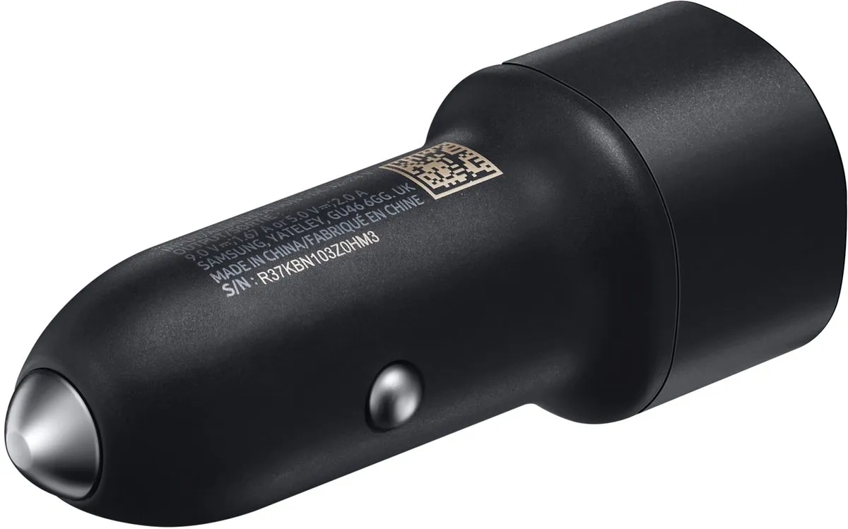 Samsung Fast Charge Duo Car Charger EP-L1100WBEGWW - 30W - Zwart