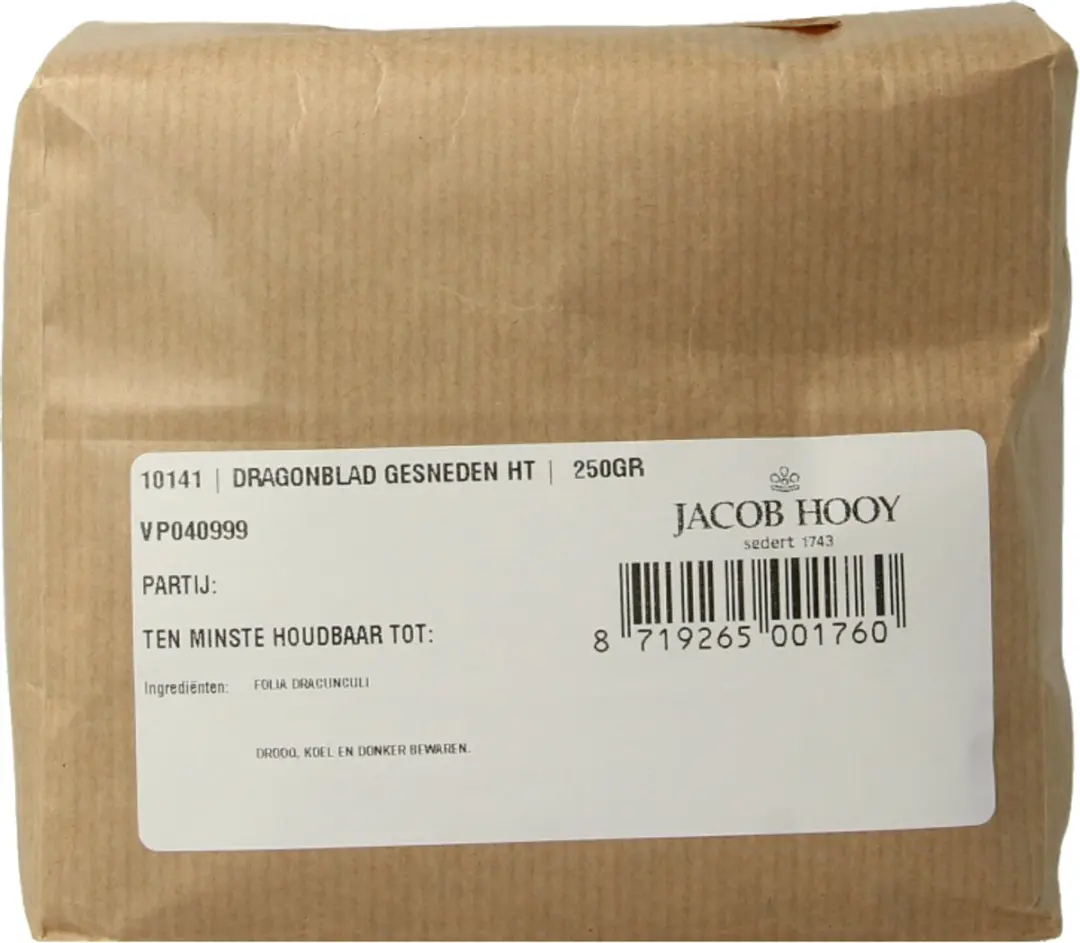 Jacob Hooy Dragonblad 250g - afbeelding 5 van 5