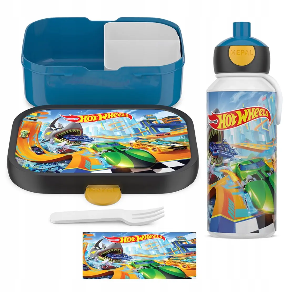Mepal Hot Wheels Lunchset Multicolor